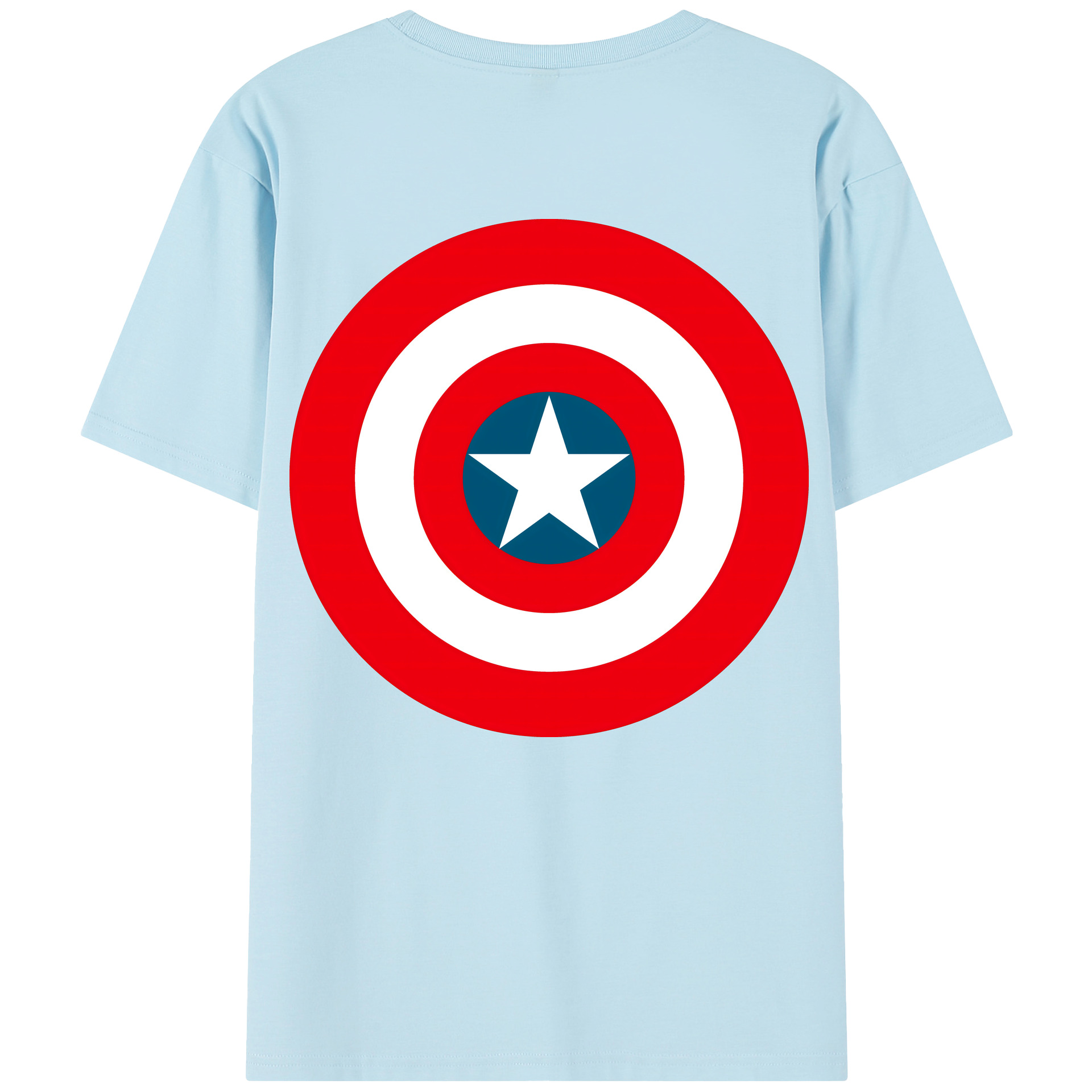 （画像用） アベンジャーズ The Avengers 綿100％半袖Tシャツ（背面プリント）